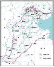 京津冀都市经济圈行政区划范围图