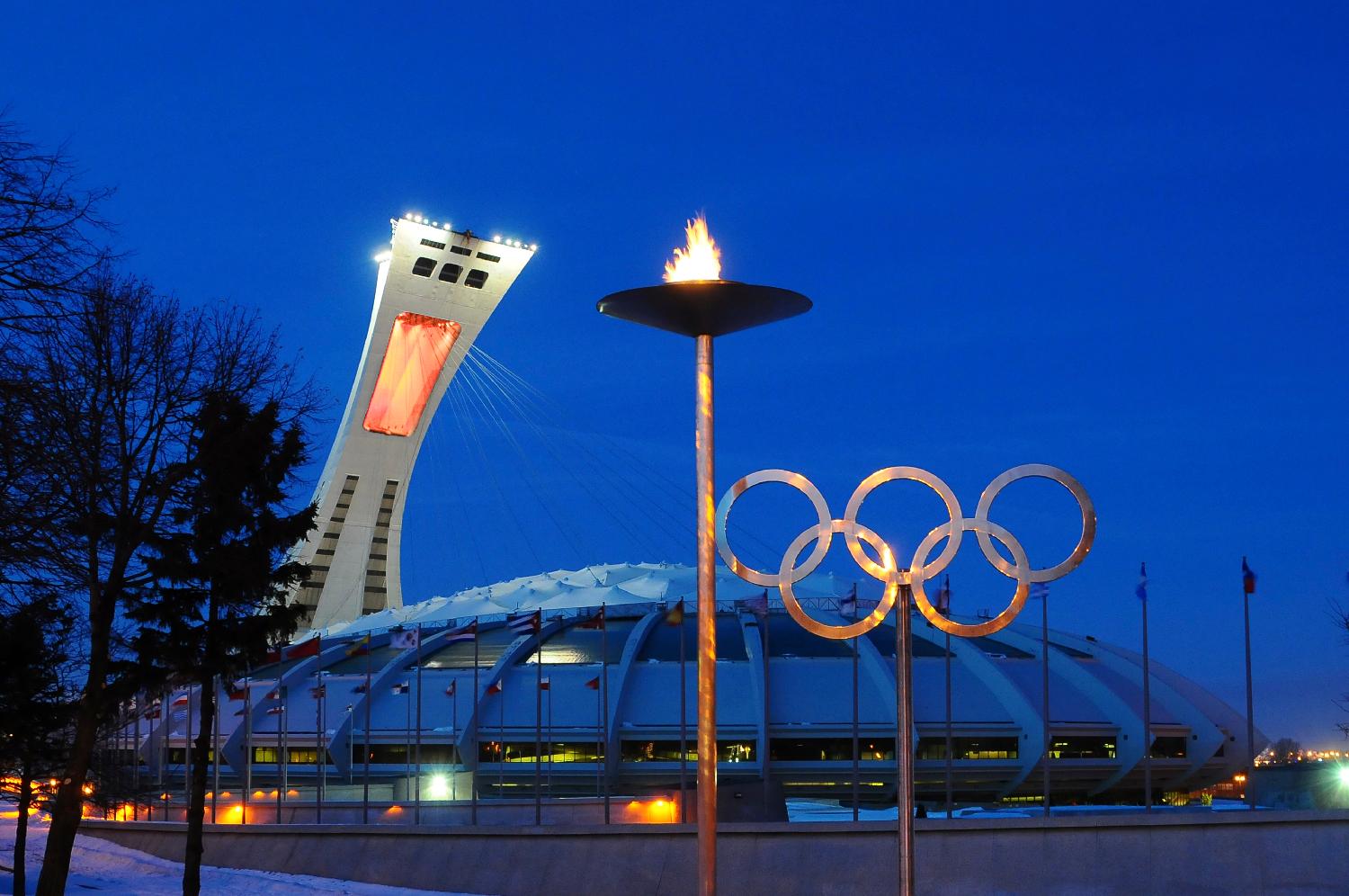 the olympic flame